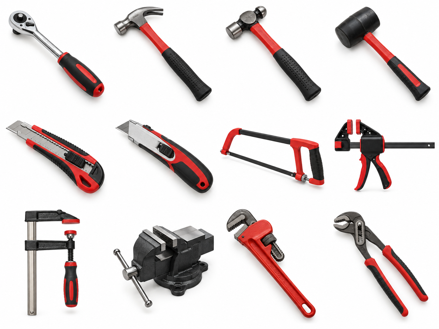 Straight pipe wrench — illustrative product image